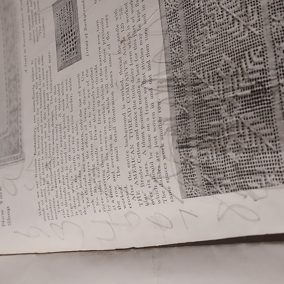 Vintage 1917 Star Needlework Journal Vol 2 No 2 Booklet - Picture 11 of 12